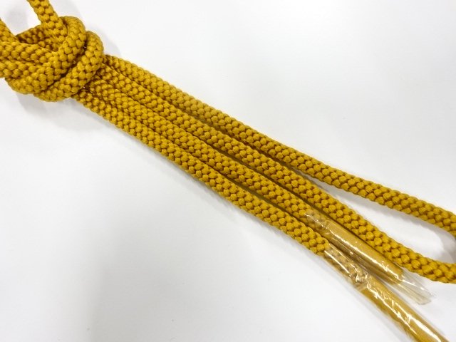 未使用品　正絹　手組帯締め